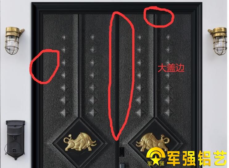 铸铝门大盖边的应用及优势